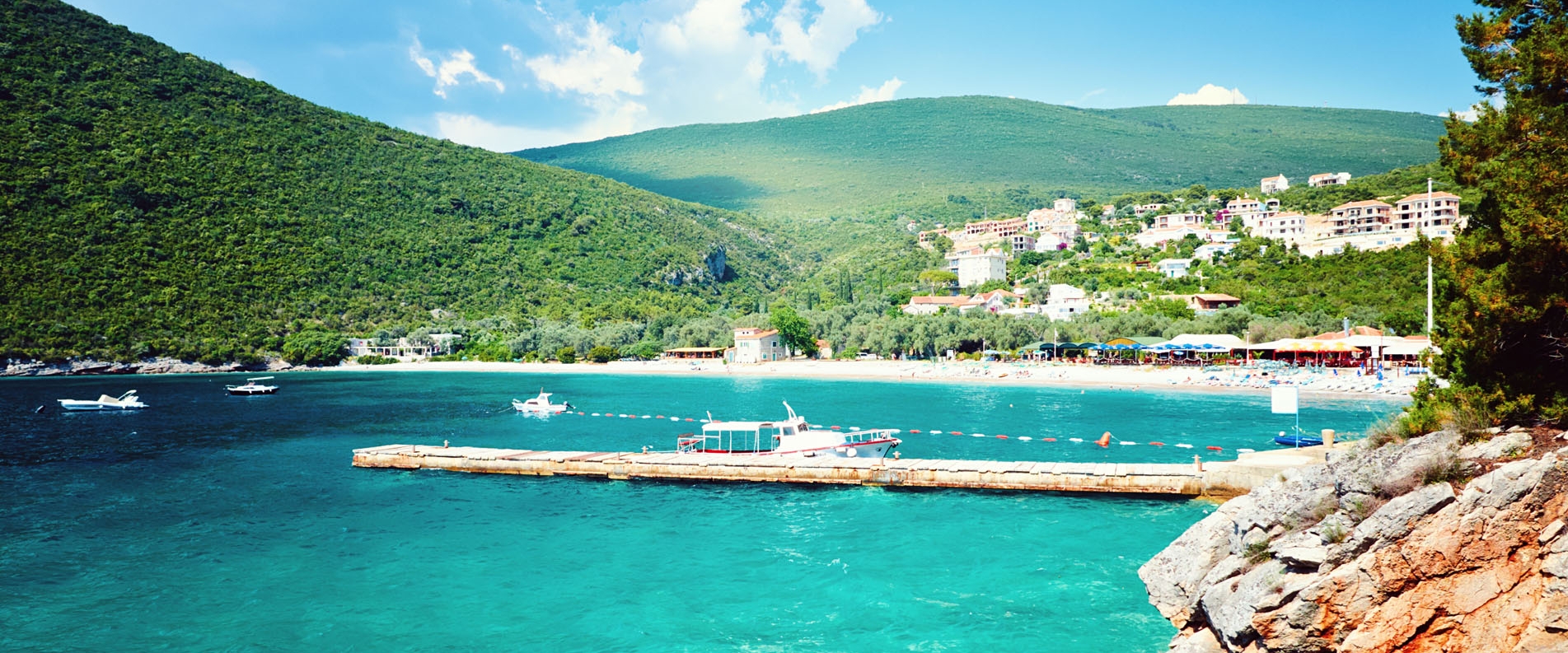 Beaches of Grbalj and Luštica Peninsula