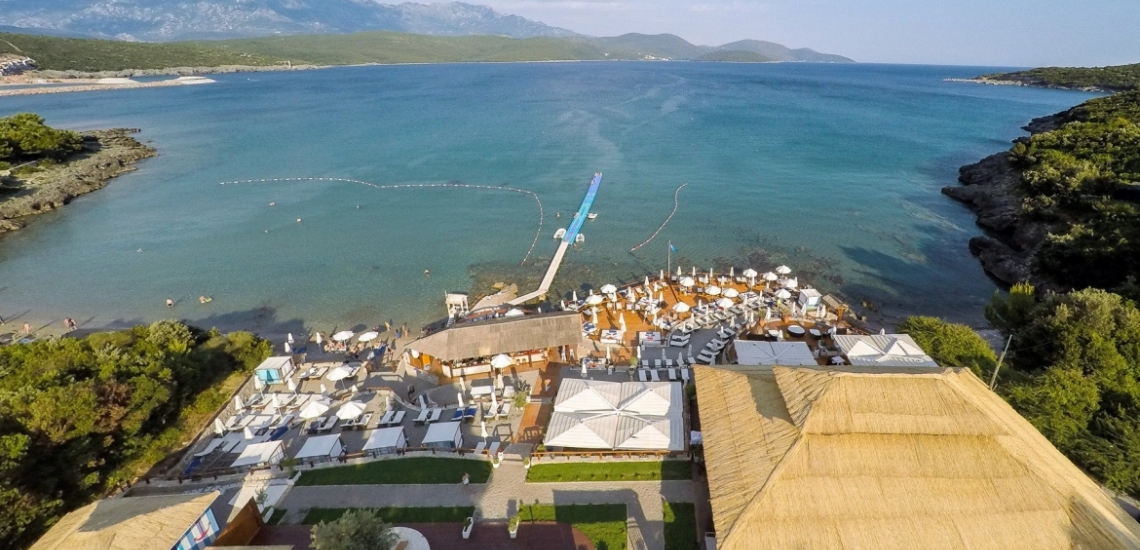 Almara Beach Club, пляжный клуб Almara в Тивате