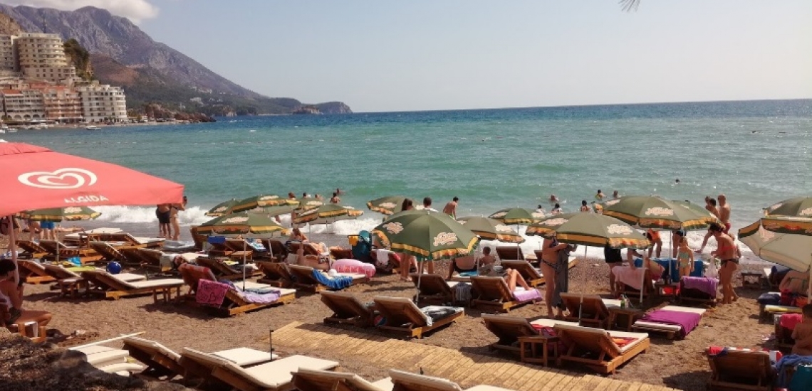 Becici Beach