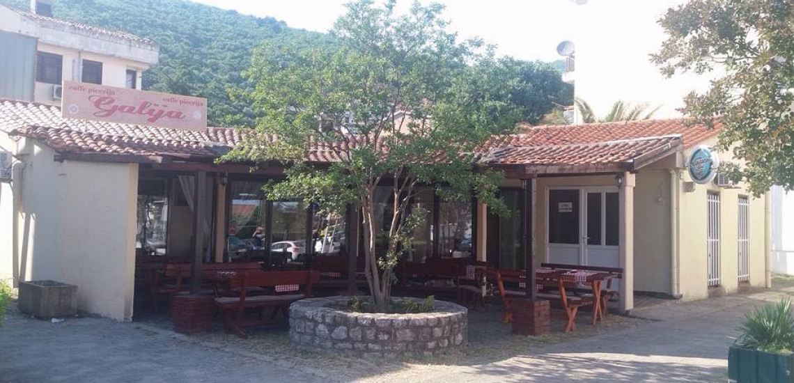 Caffe Pizzeria Galija, кафе-пиццерия Galija в Будве
