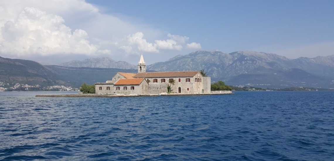 Gospa od milosrđa, an Island near Tivat