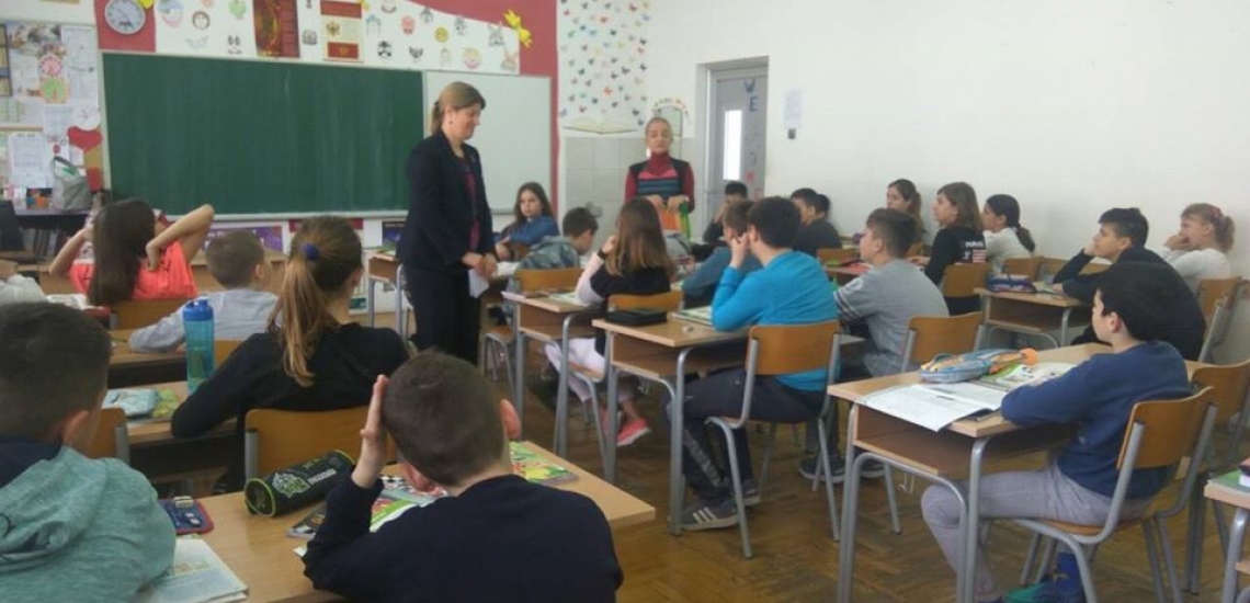 JU OŠ «Druga osnovna škola», начальная школа в Будве
