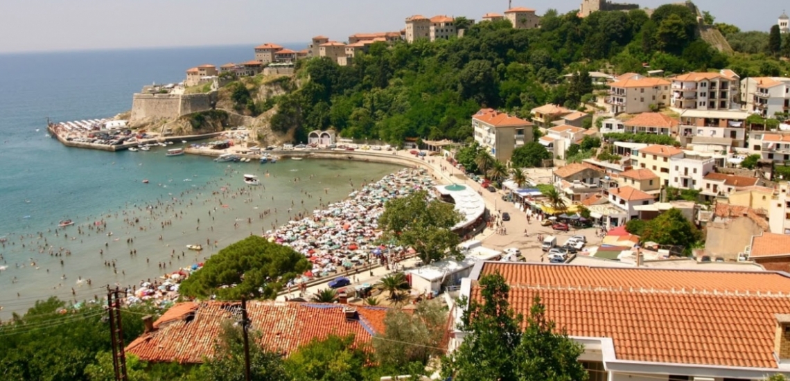 Mala plaža, Малый пляж в Улцине