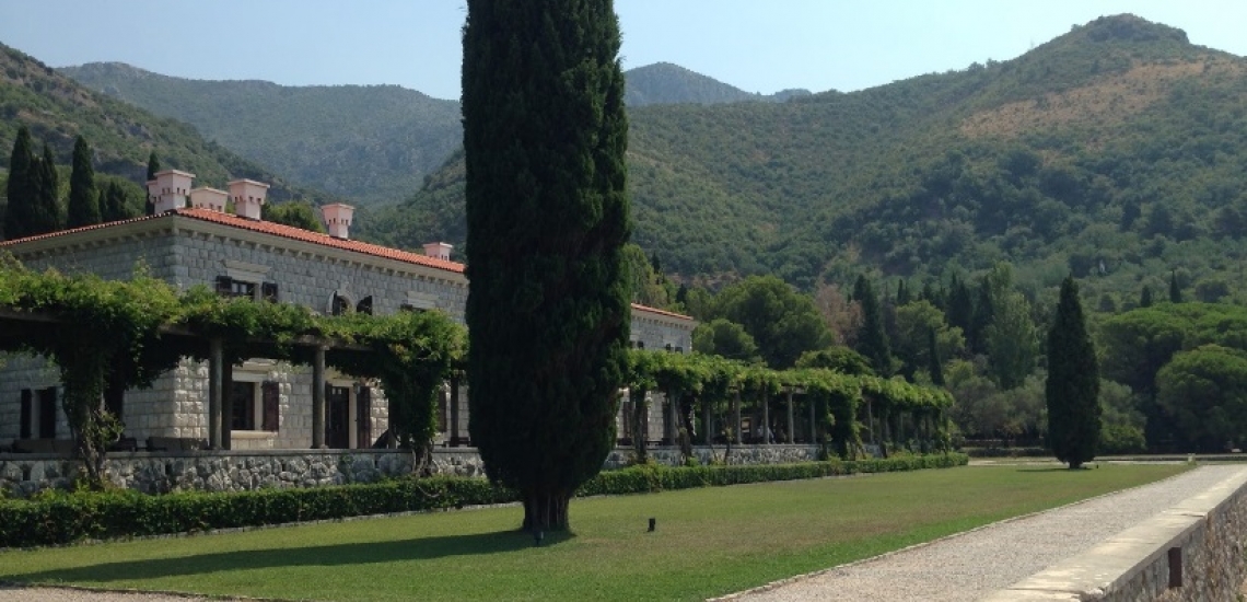Milocer Park in Sveti Stefan