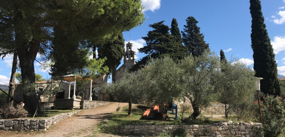 Ostrvo Cvijeća, the Island of Flowers in Tivat