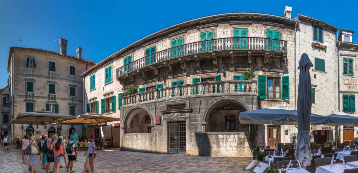Palata Pima, the Pima palace in Kotor
