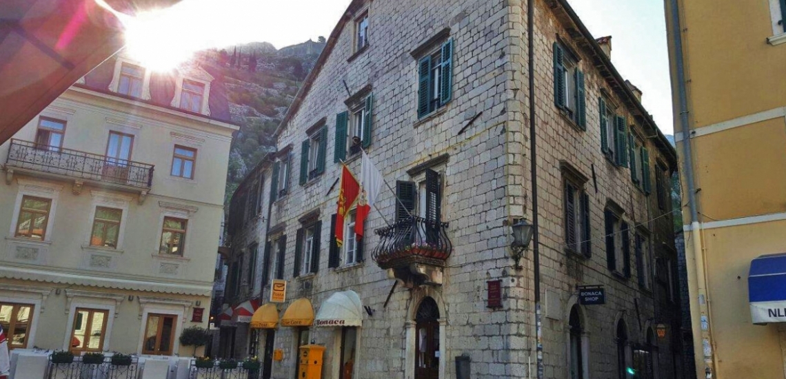 Palata Bizanti, the Bizanti Palace in Kotor