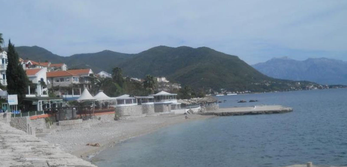 Plaža Ćorovića, Corivica beach in Herceg Novi