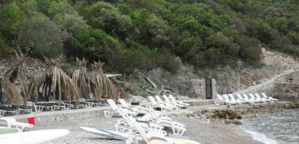 Plaža Dobreč, Dobrec beach in Herceg Novi
