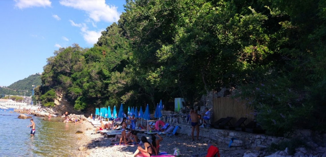 Plaža Lalovina, Lalovina beach in Herceg Novi