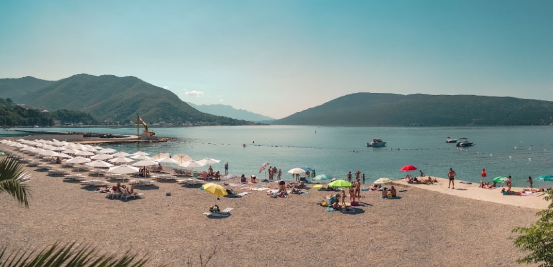 Plaža Lazure Marina &amp; Hotel, Lazure Marina &amp; Hotel&#039;s beach in Herceg Novi