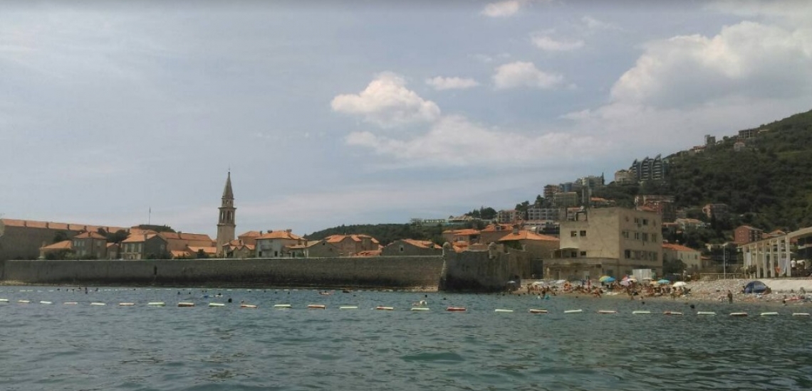 Pizana Beach in Budva