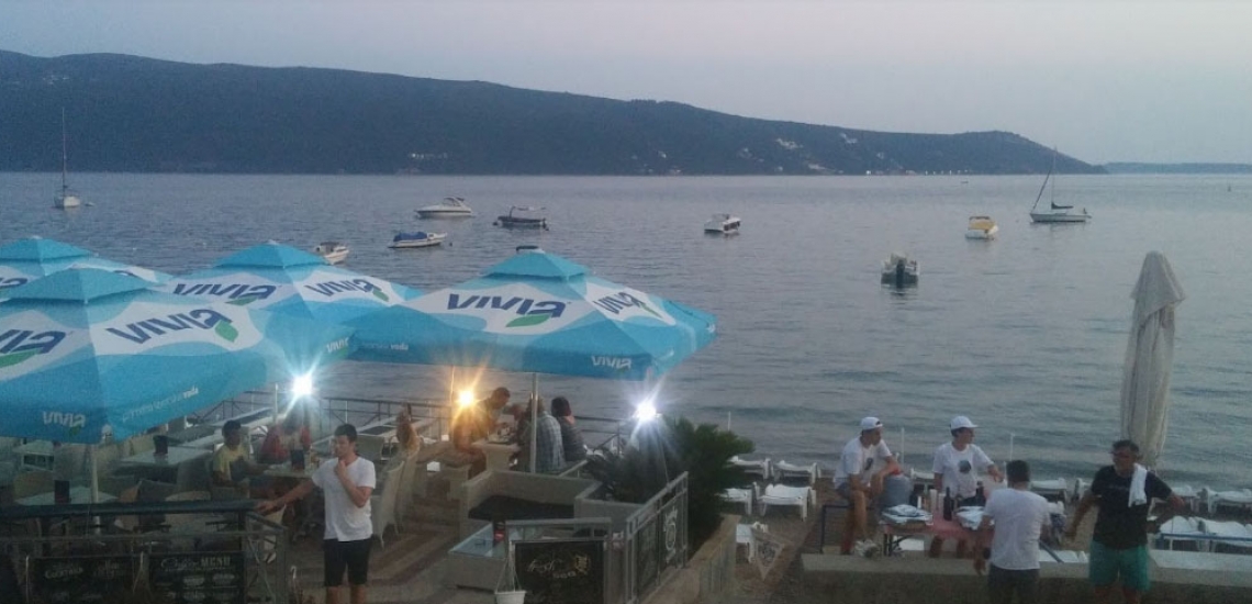 Plaža Santos, Santos beach in Herceg Novi