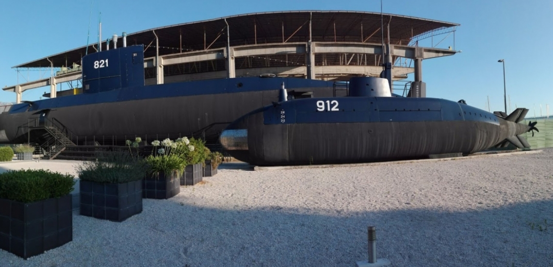 Podmornica Heroj P-821, a submarine-museum in Tivat
