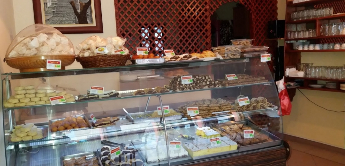 Poslastičarnica Karađuzović, bakery Karađuzović in Bar