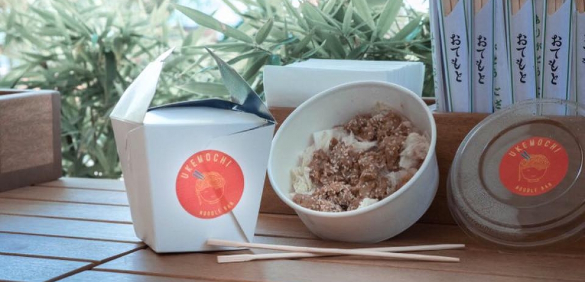 Ukemochi Noodle Bar, a fast-food point in Tivat