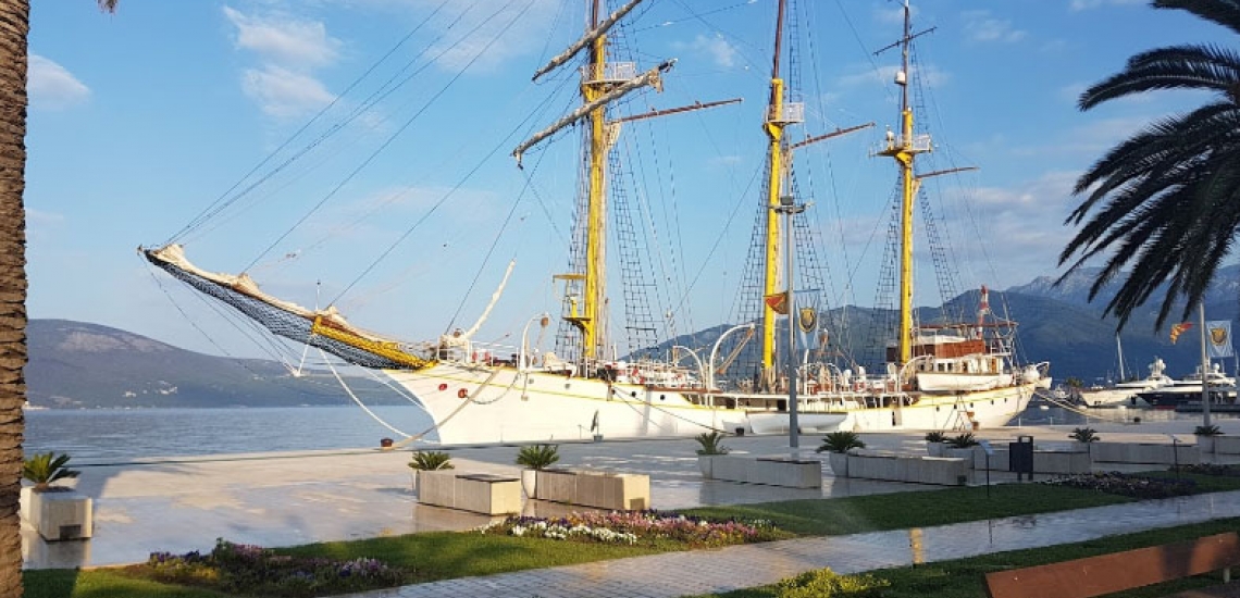 Sailboat Jadran, a sailing ship in Tivat