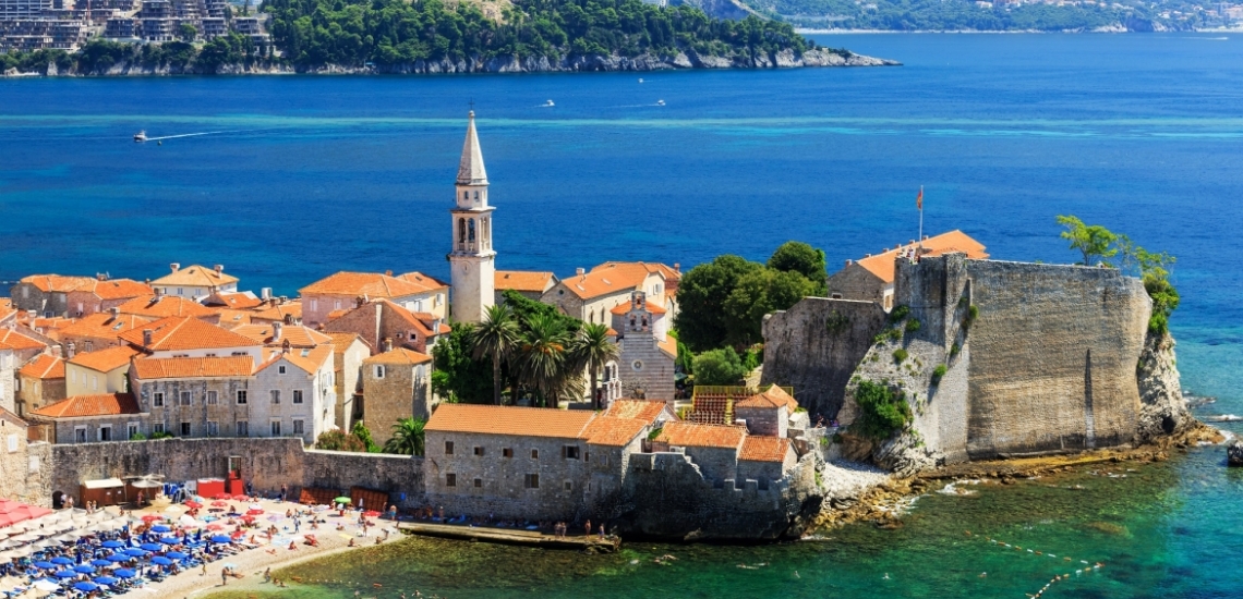 Stari Grad Budva, Старый город в Будве