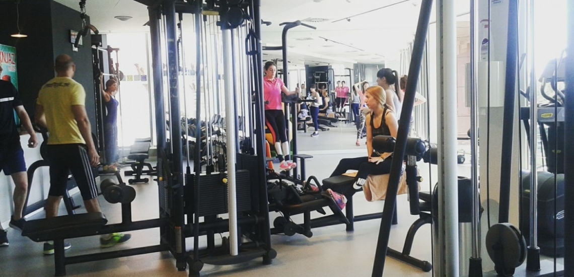 Тренажерный зал Ethnogym в Будве