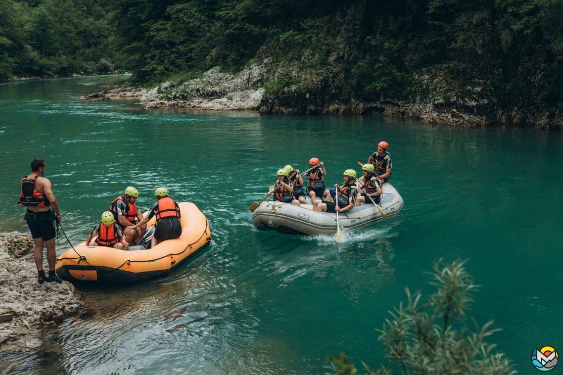 Rafting on Tara River